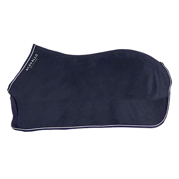 Acavallo Fleece Stallmatta Blå 155 cm