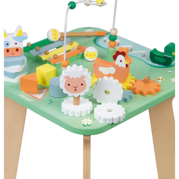 Janod Prado Activity Table Monivärinen 1-99 Years
