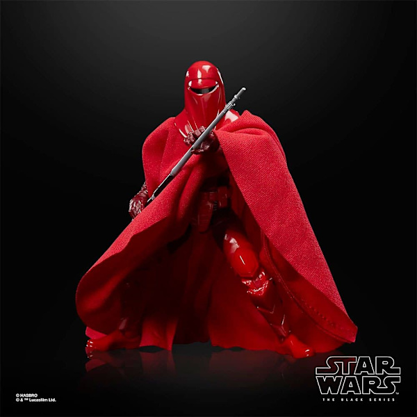 Hasbro Keisarin Kuninkaallinen Kaartihahmo Star Wars The Black Series Punainen