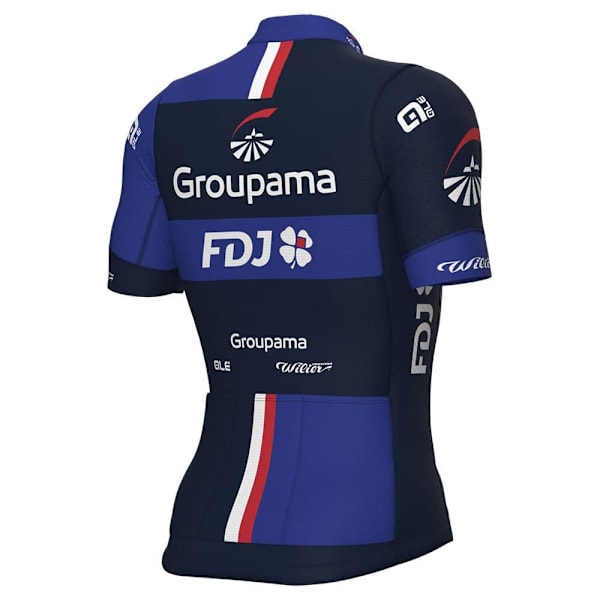 Ale Pr-s Groupama Fdj 2024 Kortærmet Trøje Blå XL Mand