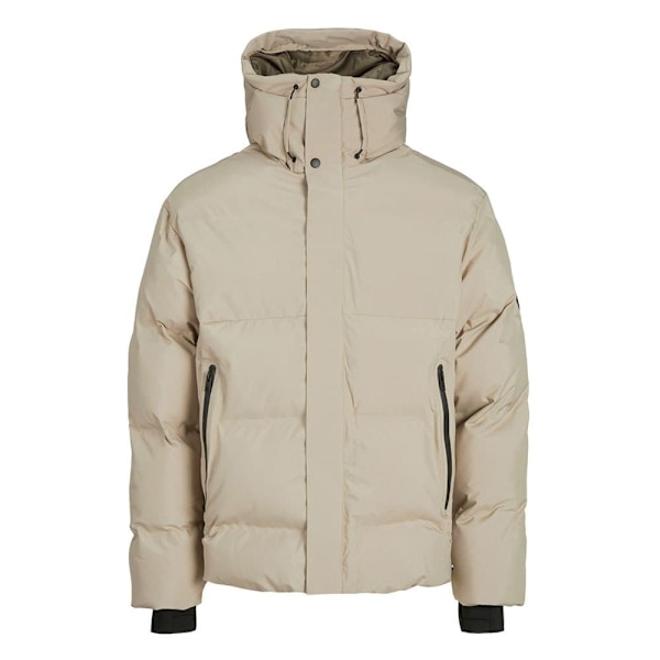 Jack & Jones Alpha Puffer Jakke Beige S Mand
