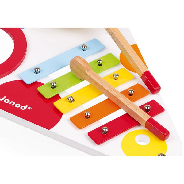 Janod Confetti Musical Table Flerfärgad 12 Months-3 Years