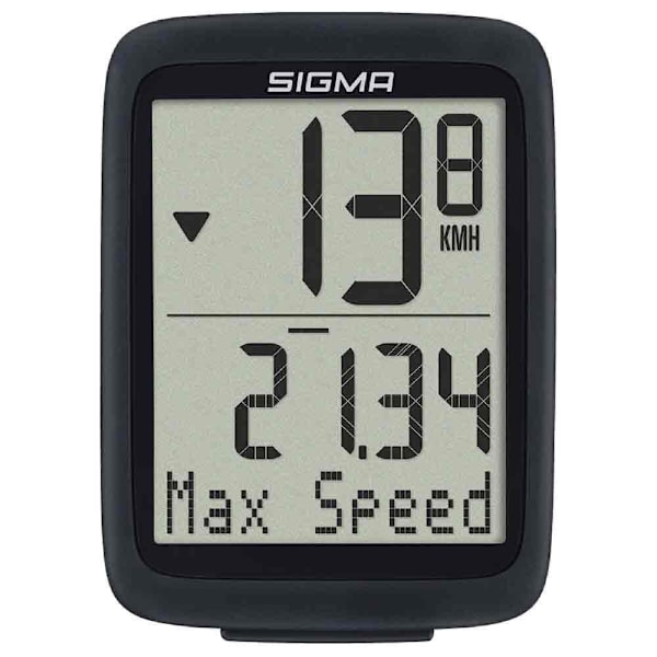 Sigma Cykelcomputer Bc 10.0 Wl Sts Sort