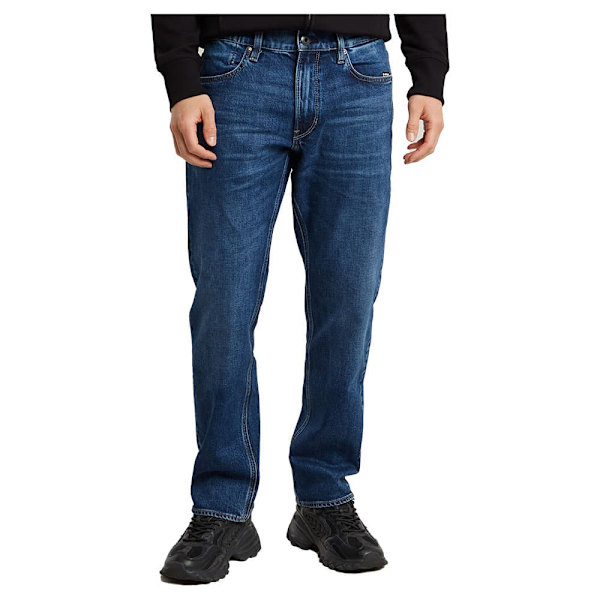 G-star Mosa Straight Fit Jeans Blå 36 / 30 Man