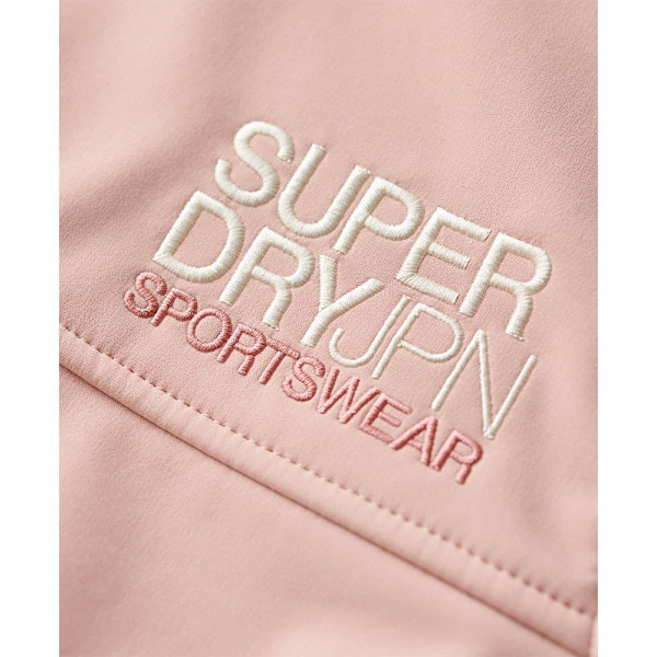 Superdry Soft Shell Trekker Jakke Rosa L Kvinde