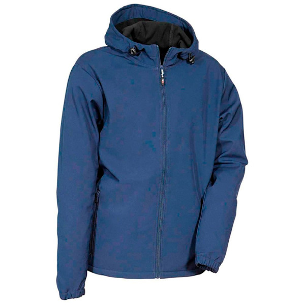 Cofra Hoodie Softshell-jacka Vannas Blå XL