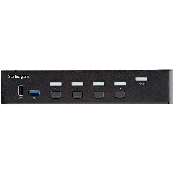 Startech Kvm-kytkin Sv431hu34k6 Hopeinen