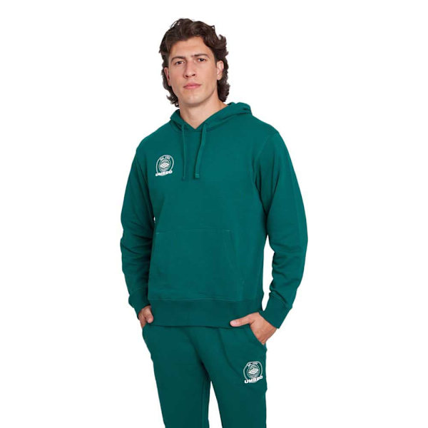 Umbro Hættetrøje Collegiate Graphic Grøn XL Mand
