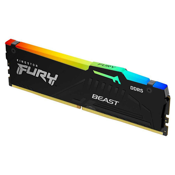 Kingston Kf560c30bba-32 Fury Beast Rgb 1x32gb Ddr5 6000mhz Ram-minne