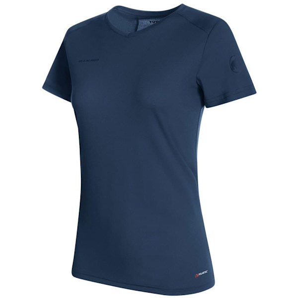 Mammut Sertig T-shirt Med Korte ærmer Blå XS Kvinde