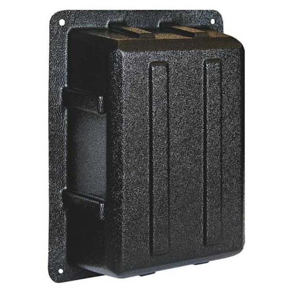 Blue Sea Systems Elektrisk Täcklock Panel Brun 5 1/4 x 3 3/4 x 3´´