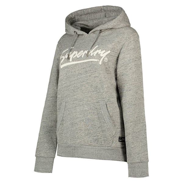 Superdry Hættetrøje Vintage Downtown Scripted Grå S Kvinde