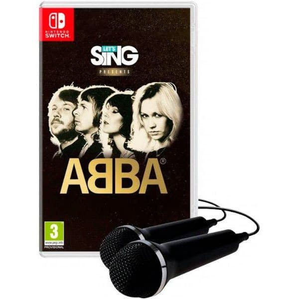 Koch Media Mikrofoner Switch Lets Sing Abba+2 Søvfarvet PAL