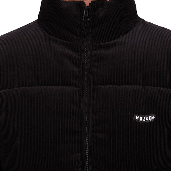 Volcom Walltz Cord Jakke Sort S Mand