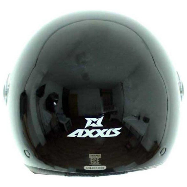 Axxis Åben Ansigtshjelm Square Solid Transparent S