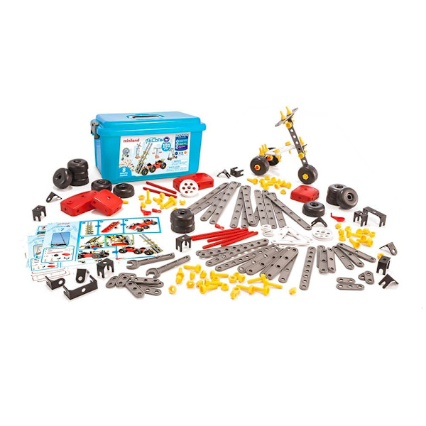 Miniland Mekanik Activity 191 Enheder Flerfarvet