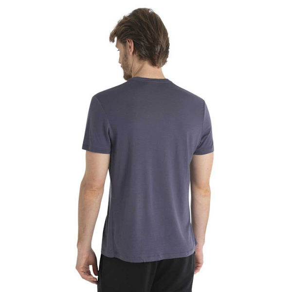 Icebreaker Kortærmet T-shirt Core Merino Grå L Mand