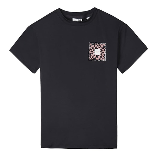 O´neill Rutile Long T-shirt Med Korte ærmer Sort 7-8 Years Pige