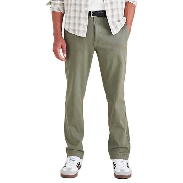 Dockers Almindelige Taljebukser Smart 360 Flex California Grøn 31 / 34 Mand