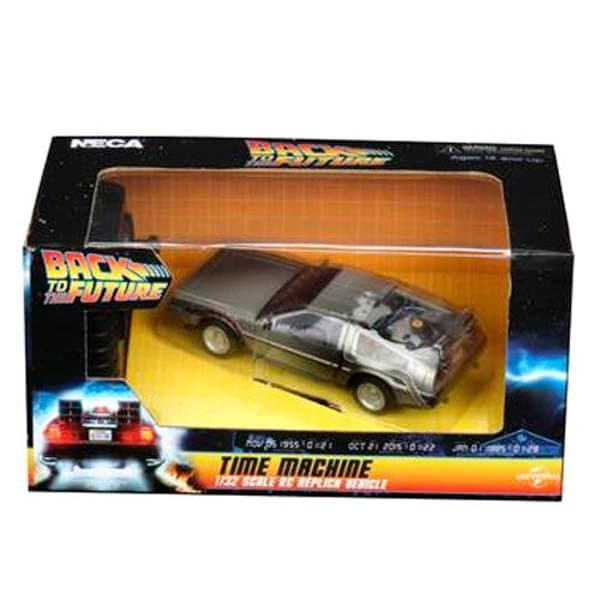 Neca Bil Figur Radiocontrol Time Machine Tillbaka Till Framtiden Silver