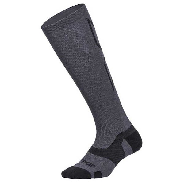 2xu Lange Strømper Vectr Light Cushion 30-37 Cm Grå EU 35-37 1/2 Mand