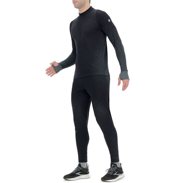 Uyn Langærmet T-shirt Exceleration Sort 2XL Mand