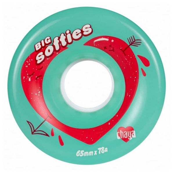 Chaya Big Softie 4 Units Durchsichtig 65 x 37 mm