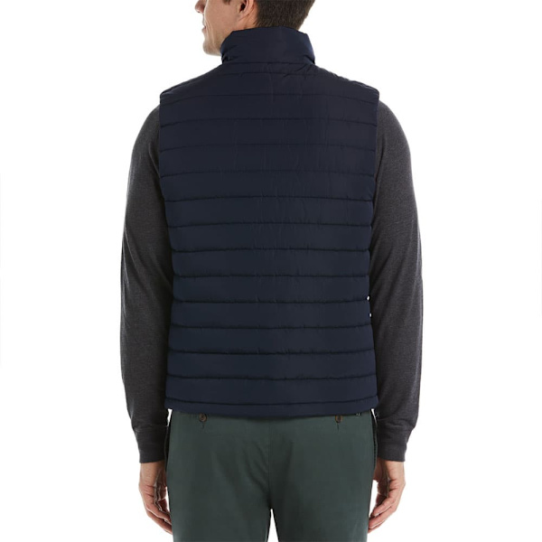 Original Penguin Lightweight Polyfill Väst Blå S Man