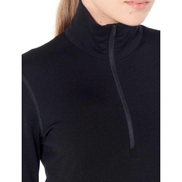 Icebreaker Baselag 260 Tech Merino Sort XL Kvinde