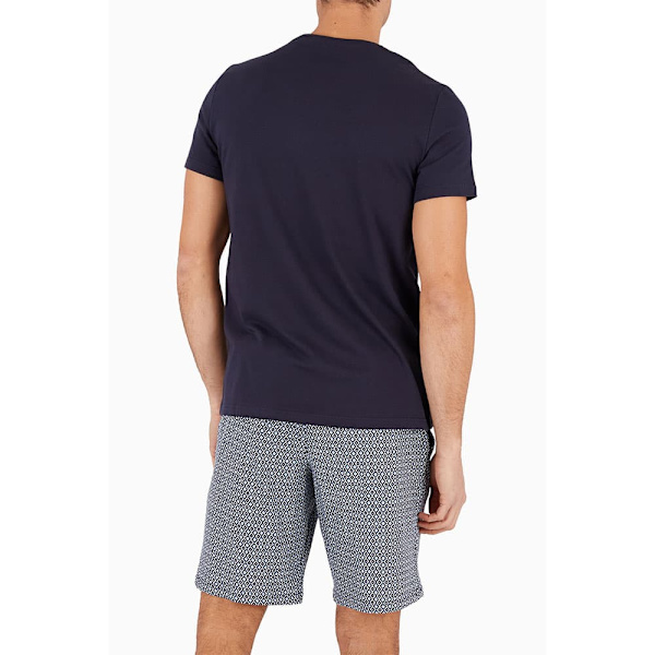 Emporio Armani 111360-4f567 Kortärmad Pyjamas Blå,Grå XL Man