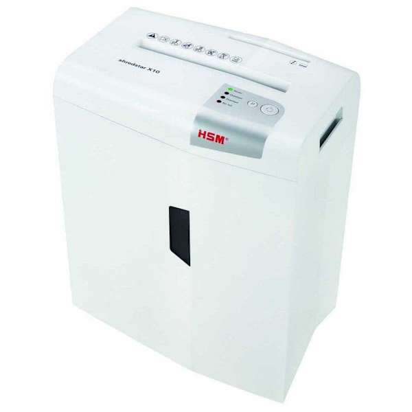 Hsm Makuleringsmaskine Shredstar X10 Eu Hvid One Size / EU Plug