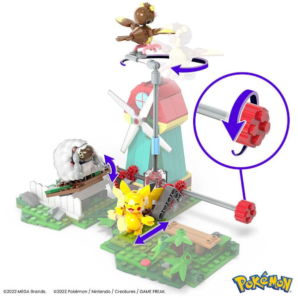 Mega Construx Vindens By Pokémon Grøn