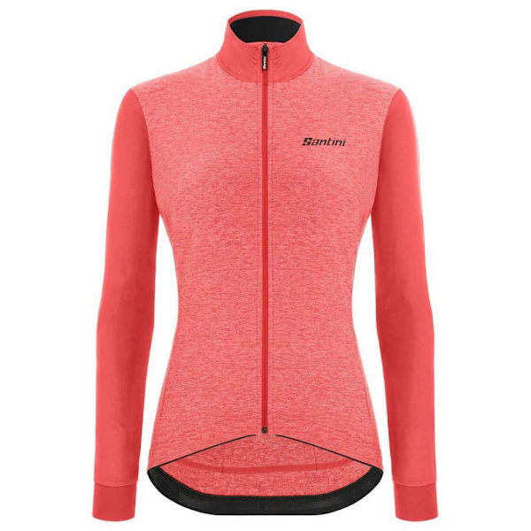 Santini Colore Puro Pitkähihainen Trikoo Punainen 2XS Nainen