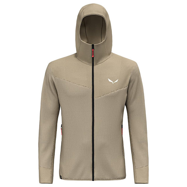 Salewa Puez Waffle Hybrid Polarlite Jacka Beige S Man
