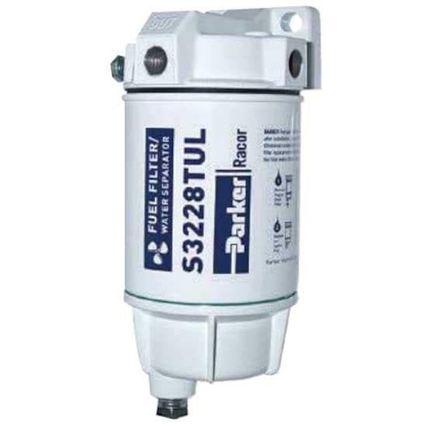 Parker Racor Gasoline Spin On Series Fuel Water Separator Vit Inboard / Outboard 60 GPH