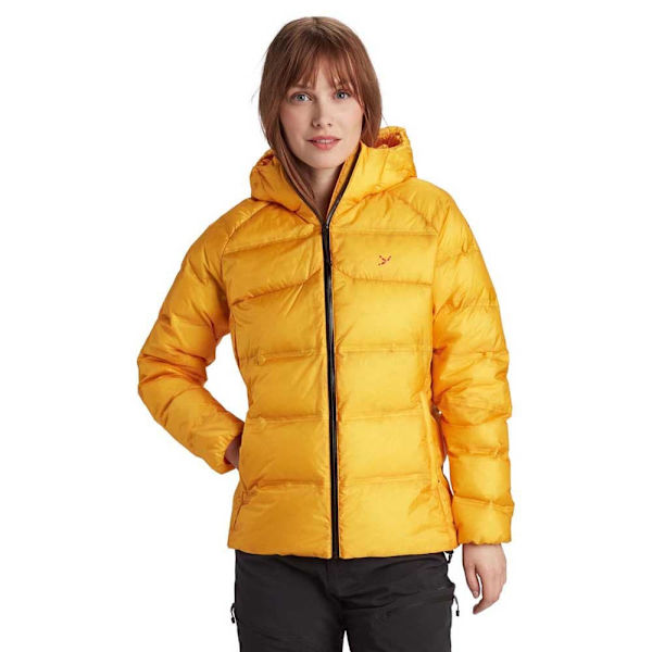 Nordisk Lodur Ultralight Down Filled Shell Jacka Gul M Kvinna