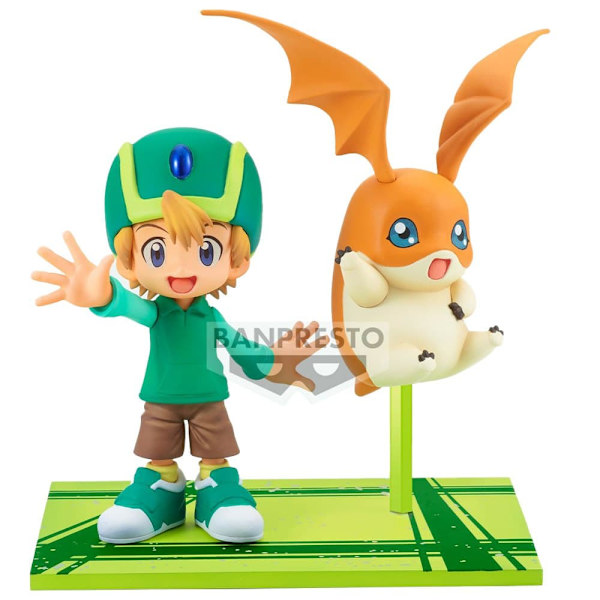 Bandai Digimon Takeru And Figur Patamon Adventure Archives Gul