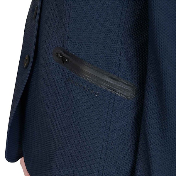 Equestro Perforated Jakke Blå L
