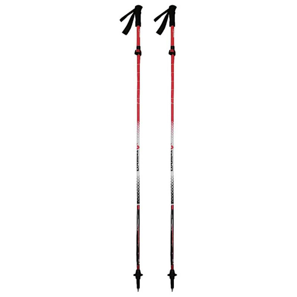 Rock Experience Stavar Alu Z Fly Röd,Svart 115-135 cm