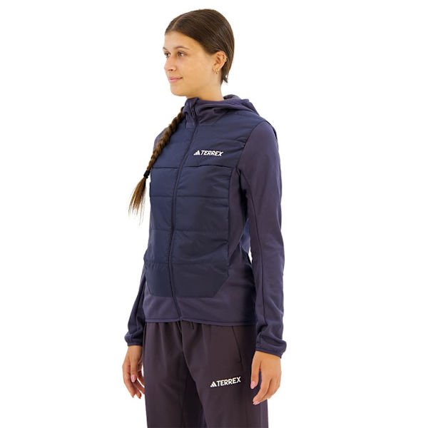 Adidas Terrex Multi Hybrid Insulated Jakke Blå M Kvinde