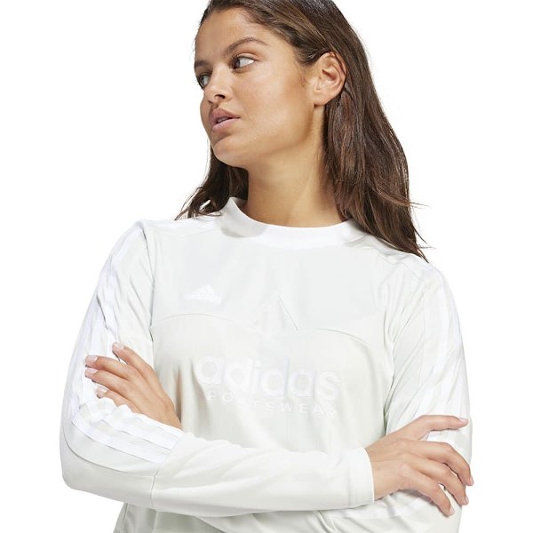 Adidas Tiro T-shirt Med Lång ärm Vit M Kvinna