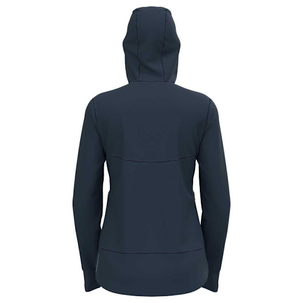 Odlo Fleece Med Fuld Lynlås Performance Wool Blå S Kvinde