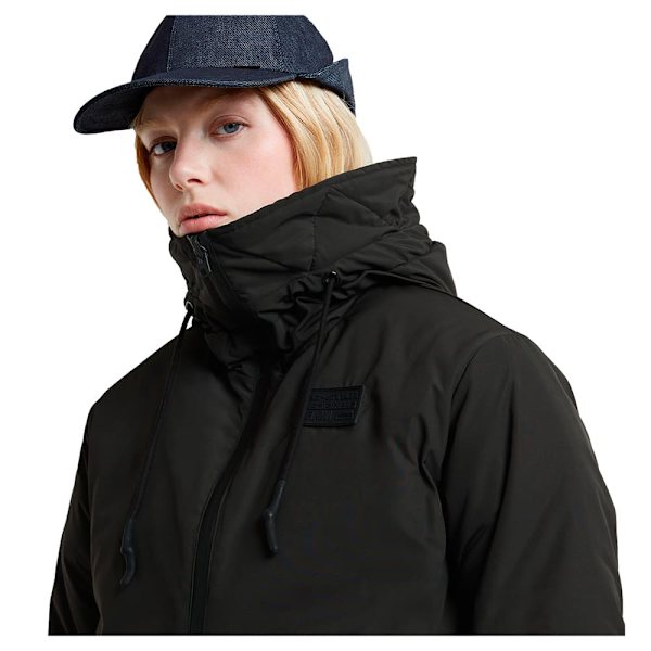 G-star Reversible Parka Svart L Kvinna