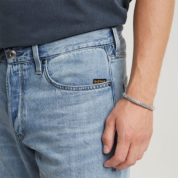 G-star Dakota Regular Straight Fit Jeans Blå 38 / 32 Man