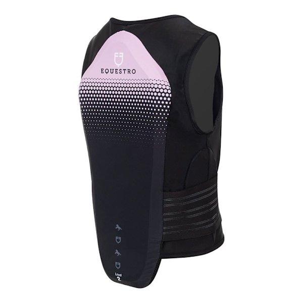 Equestro Junior Level 2 Back Protector Väst Svart 9-14 Years