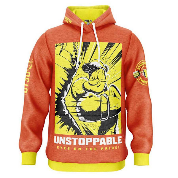 Otso Hættetrøje Popeye Unstoppable  L Mand