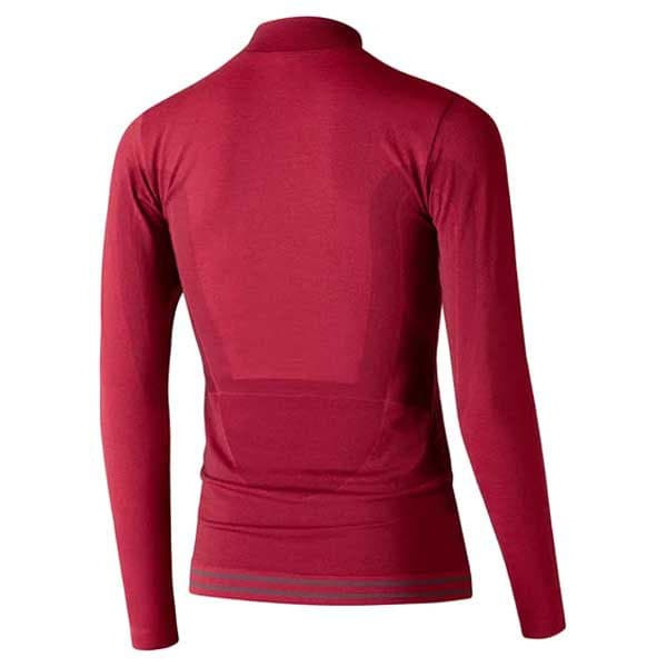 Lenz Merino 6.0 Turtle Neck Langærmet Baselayer Rød XS Kvinde