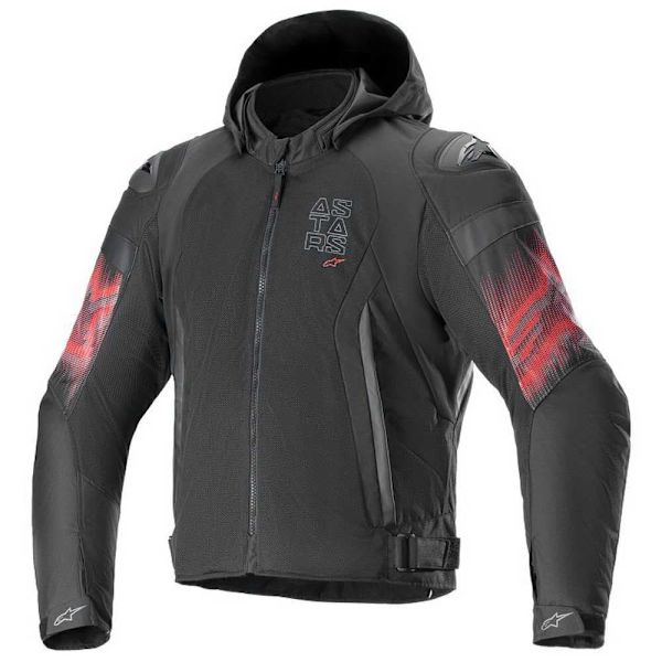 Alpinestars Zaca Air Venom Wp Jakke Sort L Mand
