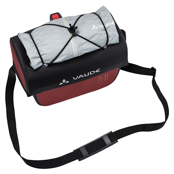 Vaude Ohjaustangon Laukku Aqua Box (rec) 6l Musta