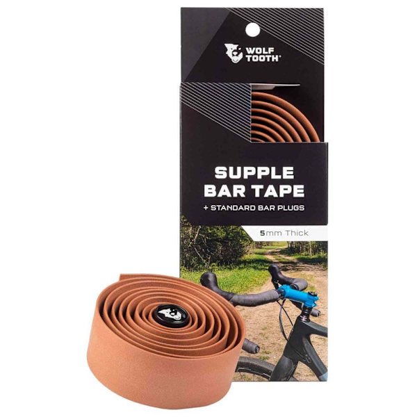 Wolf Tooth Silikone Tape På Styret 5 Mm Brun